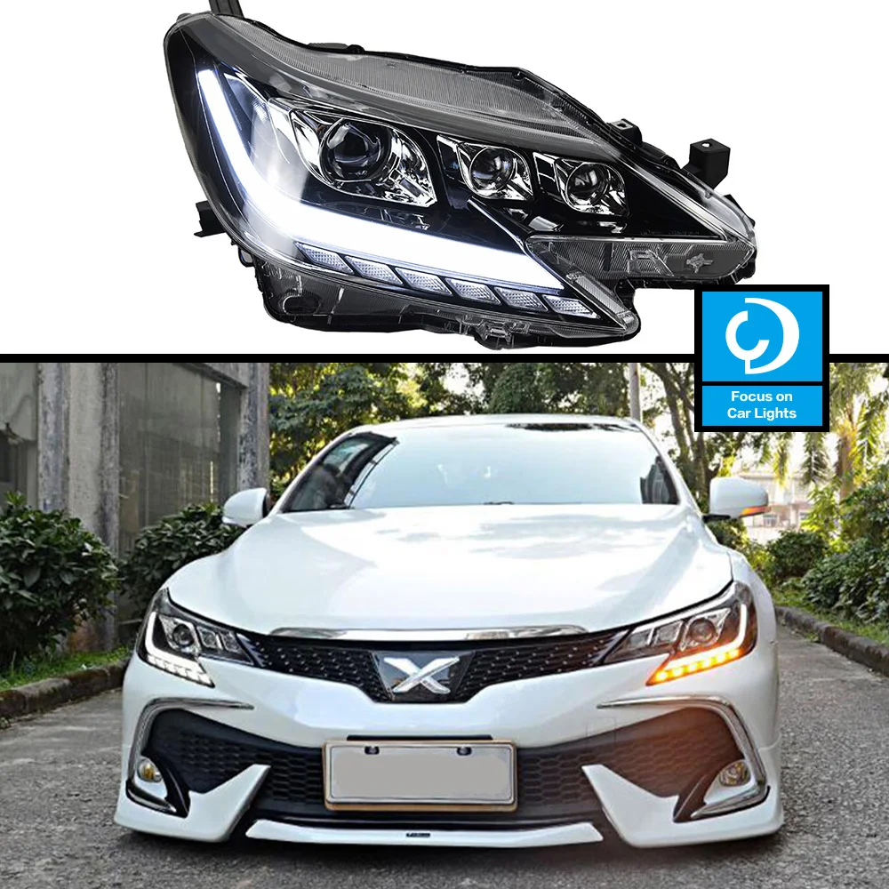 Car Front Headlight For Reiz Mark X 2013 2014 Type LED HeadLamp Styling Dynamic Turn Signal Lens Automotive Accessories 2PCS
Car Front Headlight For Reiz Mark X 2013 2014 Type LED HeadLamp Styling Dynamic Turn Signal Lens Automotive Accessories 2PCS