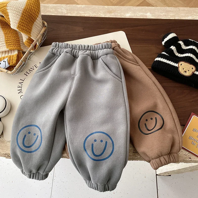 Winter Baby Boys Fleece Thicken Sweatpants Kids Casual Trousers Children Cotton Clothes Toddler Girls Sports Harem Pants
Winter Baby Boys Fleece Thicken Sweatpants Kids Casual Trousers Children Cotton Clothes Toddler Girls Sports Harem Pants