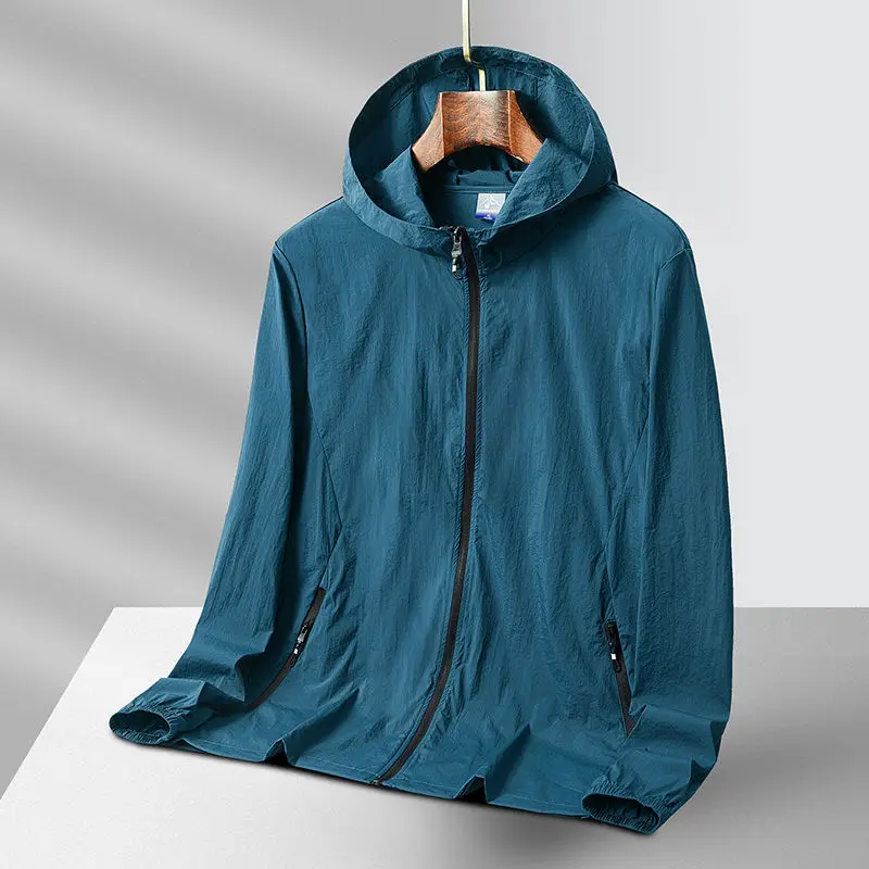 Fashion Casual Jacket Windbreaker Ice Silk Jacket Pockets Men Ultra Thin Sun Protection Coat Versatile Fishing Clothes W138
Fashion Casual Jacket Windbreaker Ice Silk Jacket Pockets Men Ultra Thin Sun Protection Coat Versatile Fishing Clothes W138