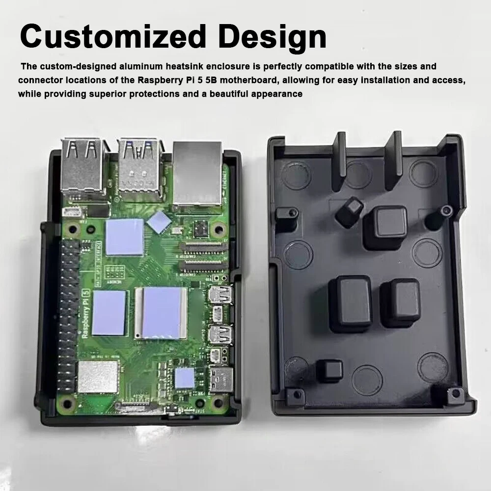 Heavy-Duty Aluminum Alloy Metal Passive Cooling Casing Easy Installation Anti-Corrosion Aluminum Heatsink Enclosure Fit for
Heavy-Duty Aluminum Alloy Metal Passive Cooling Casing Easy Installation Anti-Corrosion Aluminum Heatsink Enclosure Fit for