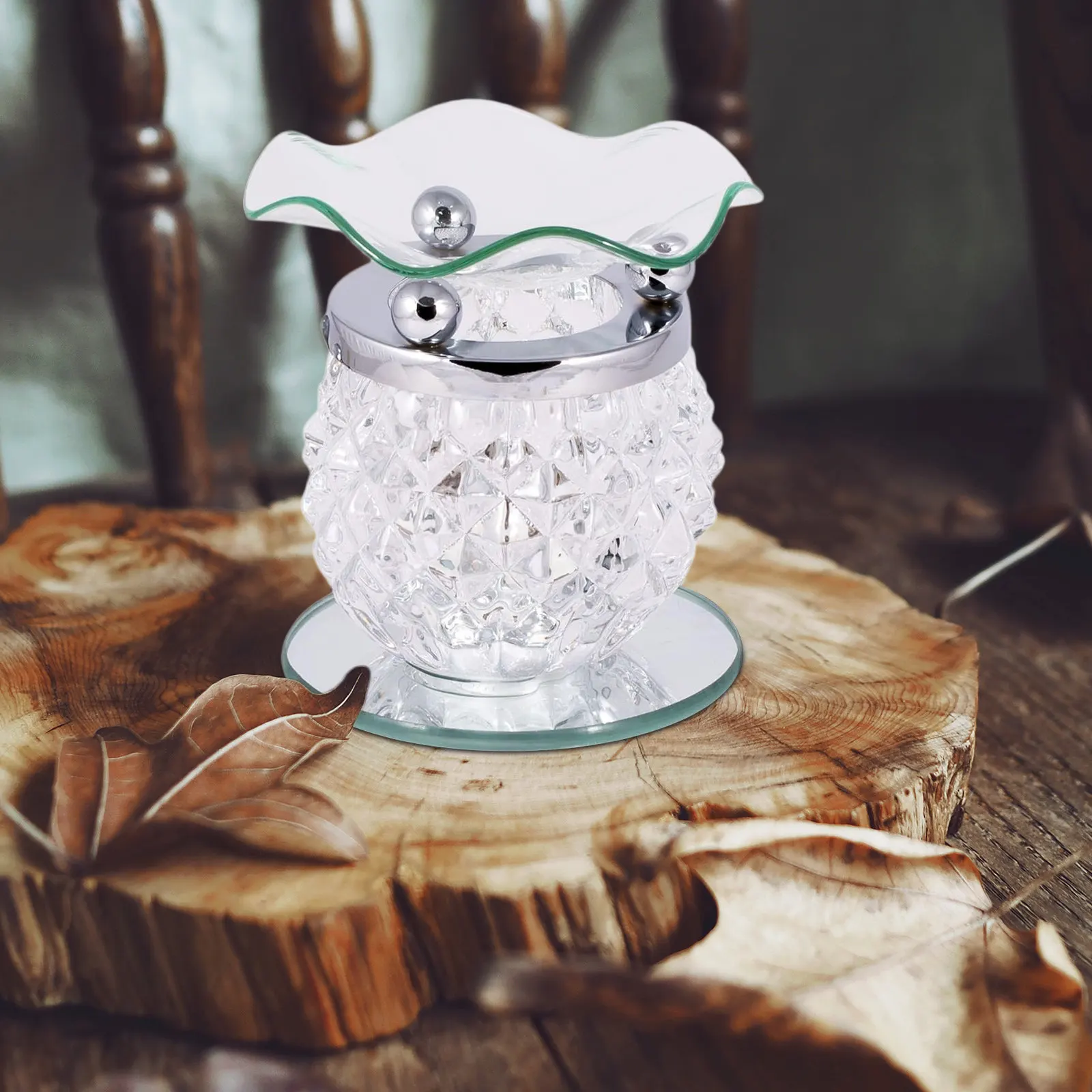 2Pcs Transparent Glass Essential Oil Dish Set Fine Craftsmanship Stylish Aromatherapy Plate for Spa Salon Sauna Decor Essential
2Pcs Transparent Glass Essential Oil Dish Set Fine Craftsmanship Stylish Aromatherapy Plate for Spa Salon Sauna Decor Essential