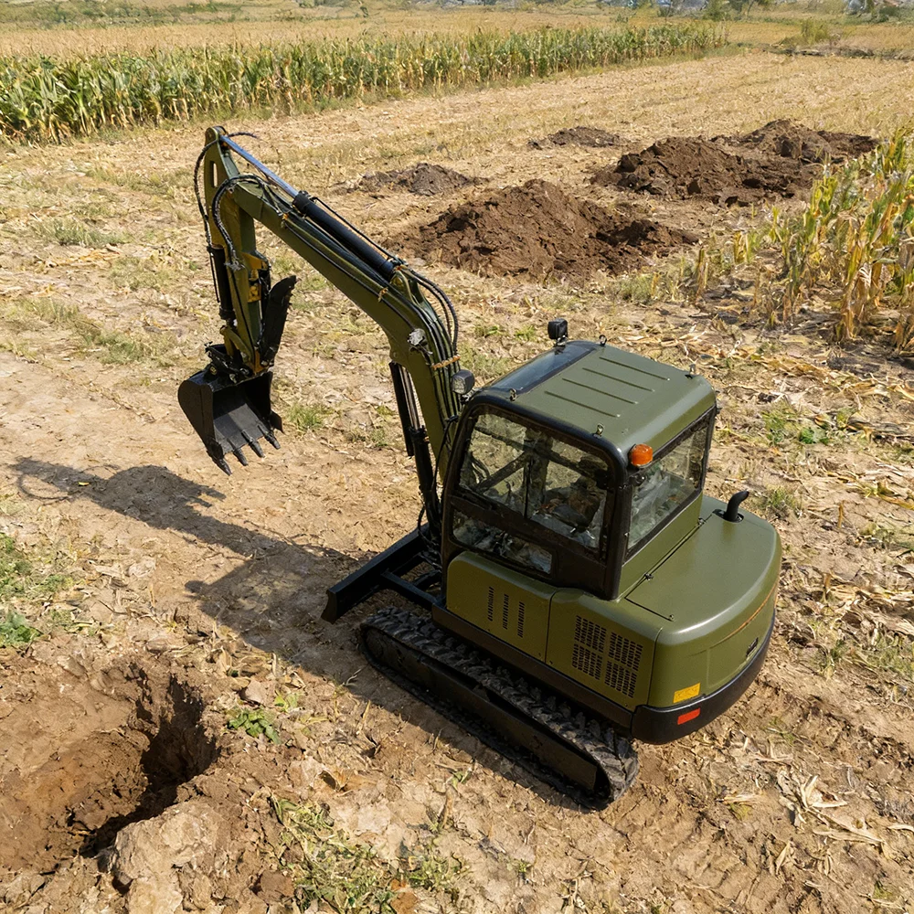 Reliable 1.8t Mini Excavator Hydraulic Track Bagger Micro Digger Compact Crawler Backhoe Machine For Landscaping Projects
Reliable 1.8t Mini Excavator Hydraulic Track Bagger Micro Digger Compact Crawler Backhoe Machine For Landscaping Projects