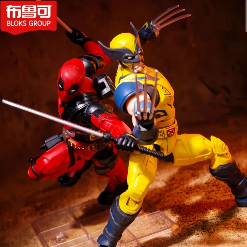 Оригинальная экшн-фигурка Blokees Marvel Deadpool Wolverine и Dc Superman Champion Class, модель, коллекционные игрушки, ограниченная серия
Оригинальная экшн-фигурка Blokees Marvel Deadpool Wolverine и Dc Superman Champion Class, модель, коллекционные игрушки, ограниченная серия