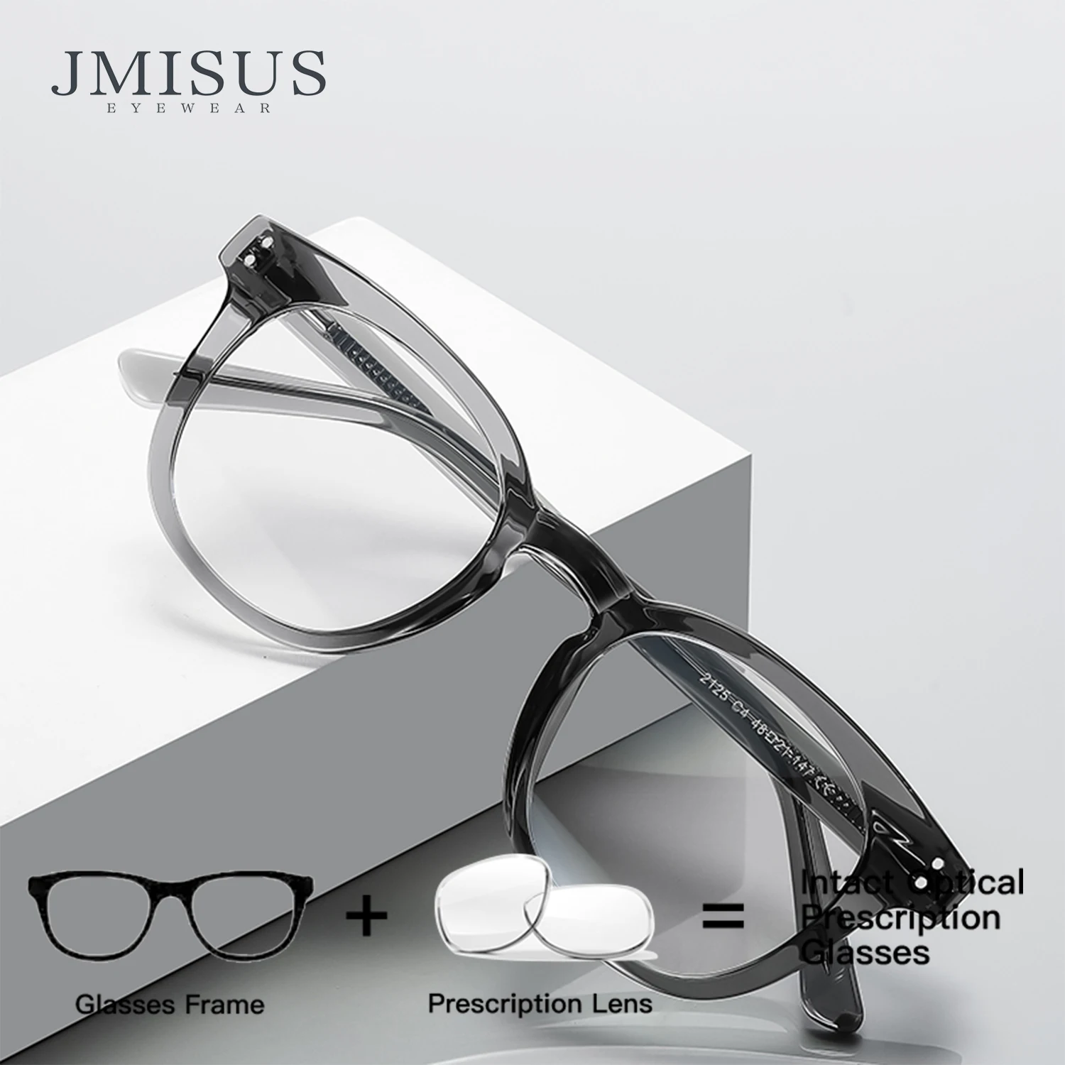 JMISUS Fashion Round Design All in One Prescription Glasses Women Photochromic Blue Light Filter Progressive Multifocal Lenses
JMISUS Fashion Round Design All in One Prescription Glasses Women Photochromic Blue Light Filter Progressive Multifocal Lenses