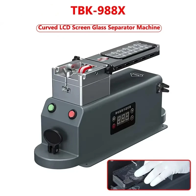 TBK-988X Big Power Suction Rotating Heating LCD Separate Machine Screen Glass Oca Polarizer Glue Removal Separator Repair Tool
TBK-988X Big Power Suction Rotating Heating LCD Separate Machine Screen Glass Oca Polarizer Glue Removal Separator Repair Tool