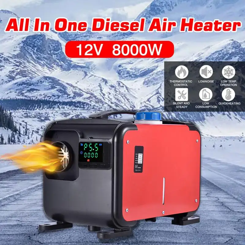 Car Air Diesels Heater 12V 8KW 4 Hole Auto Parking Heater Car Gnition Copper Heater All In One LCD Monitor Auto Parking Heater
Car Air Diesels Heater 12V 8KW 4 Hole Auto Parking Heater Car Gnition Copper Heater All In One LCD Monitor Auto Parking Heater