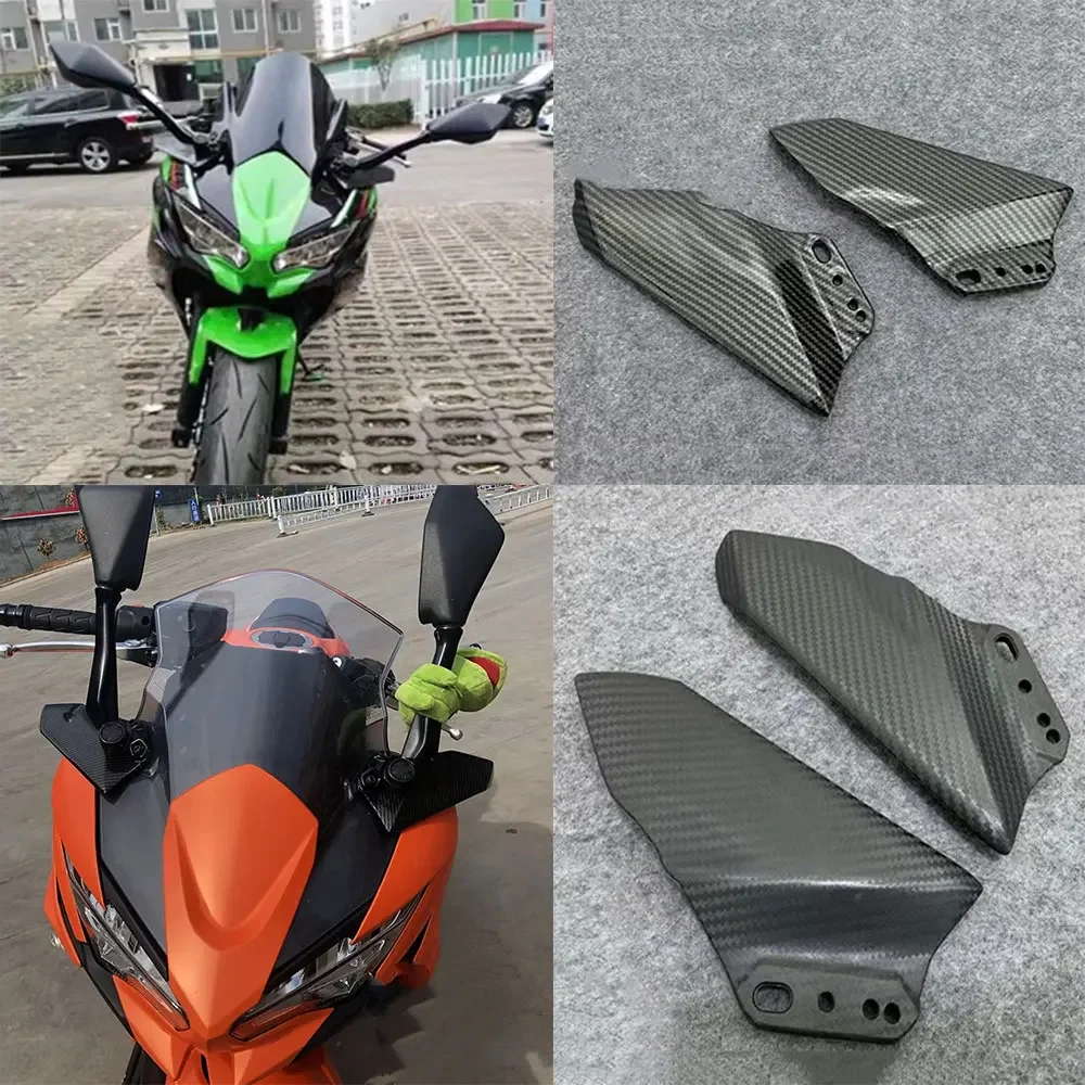 Для Kawasaki Ninja 650 ER6F ER-6F 2017-2022 2023 2024 ER 6F мотоциклетные зеркала крылышки аэродинамические боковые крылья спойлер обтекатель
Для Kawasaki Ninja 650 ER6F ER-6F 2017-2022 2023 2024 ER 6F мотоциклетные зеркала крылышки аэродинамические боковые крылья спойлер обтекатель
