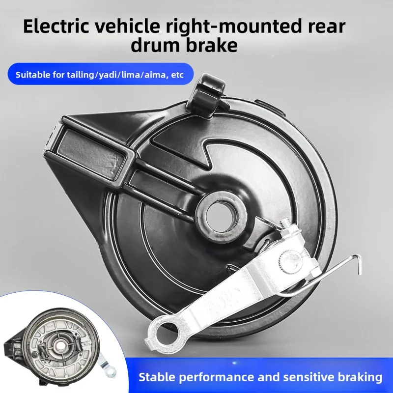 Universal 16 Holes Rear Drum Brake Assembly Right Side Installation, Heavy Duty Brake Unit for Motorcycle Electric Scooter Parts
Universal 16 Holes Rear Drum Brake Assembly Right Side Installation, Heavy Duty Brake Unit for Motorcycle Electric Scooter Parts