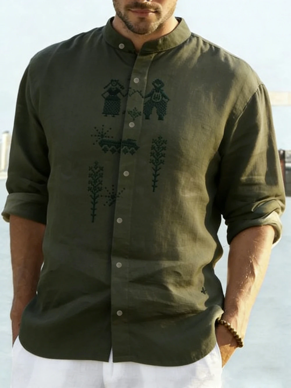 2026 Men's Retro Natural Dark Pattern 3D Printed Linen Casual Shirt Hawaiian Outdoor Activity Long Sleeve Clothing Men For You
2026 Men's Retro Natural Dark Pattern 3D Printed Linen Casual Shirt Hawaiian Outdoor Activity Long Sleeve Clothing Men For You