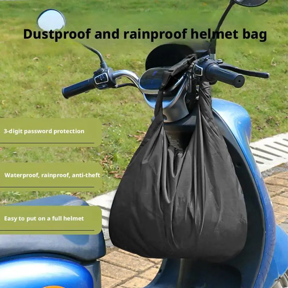 Portable Motorcycle Helmet Bag Large Capacity Password Lock Anti-Theft Luggage Storage Bag Motorbike Accessories
Portable Motorcycle Helmet Bag Large Capacity Password Lock Anti-Theft Luggage Storage Bag Motorbike Accessories