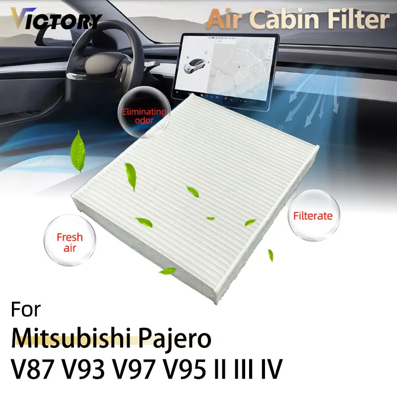 For Mitsubishi Pajero V87 V93 V97 V95 II III IV Pajero Shogun Montero Accessories PM2.5 HEPA Activated Carbon 7803A028 MR500058
For Mitsubishi Pajero V87 V93 V97 V95 II III IV Pajero Shogun Montero Accessories PM2.5 HEPA Activated Carbon 7803A028 MR500058