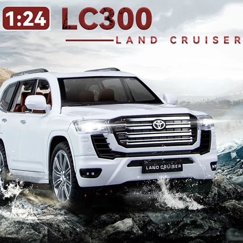 1:24 Toyota Land Cruiser LC300 High Simulation Alloy Car Model Vehicles Light & Sound Diecast Car Toys for Kids Gift Toys Car
1:24 Toyota Land Cruiser LC300 High Simulation Alloy Car Model Vehicles Light & Sound Diecast Car Toys for Kids Gift Toys Car