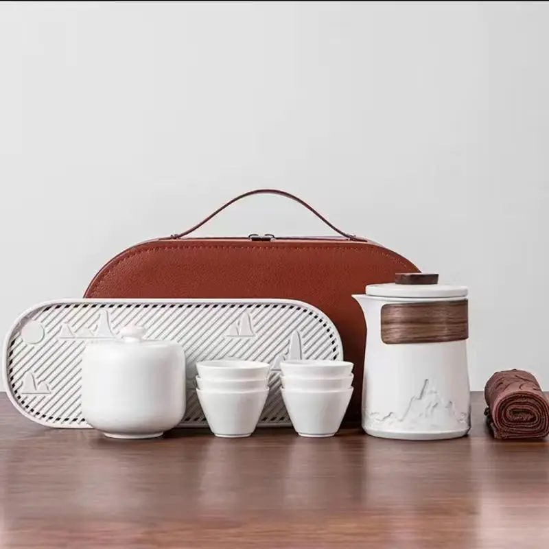 Portable Travel Kung Fu Tea Set 2023 Home Tea Office with A Complete New Outdoor Tea Kettle
Portable Travel Kung Fu Tea Set 2023 Home Tea Office with A Complete New Outdoor Tea Kettle