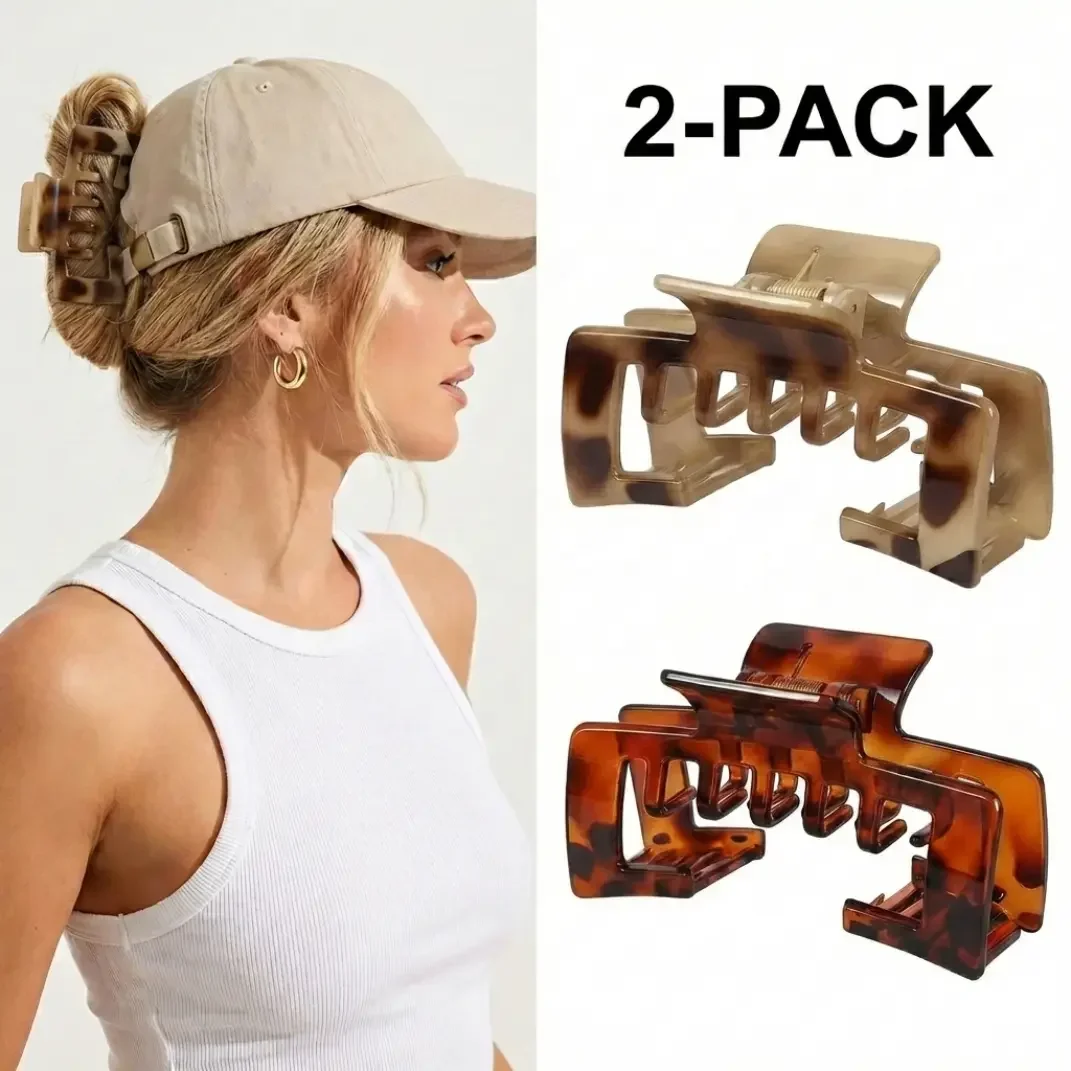 Thick Hair Special Claw Clips, Hat-Friendly Design Hair Clips, Baseball Trucker Hat Hair Styling Accessories
Thick Hair Special Claw Clips, Hat-Friendly Design Hair Clips, Baseball Trucker Hat Hair Styling Accessories