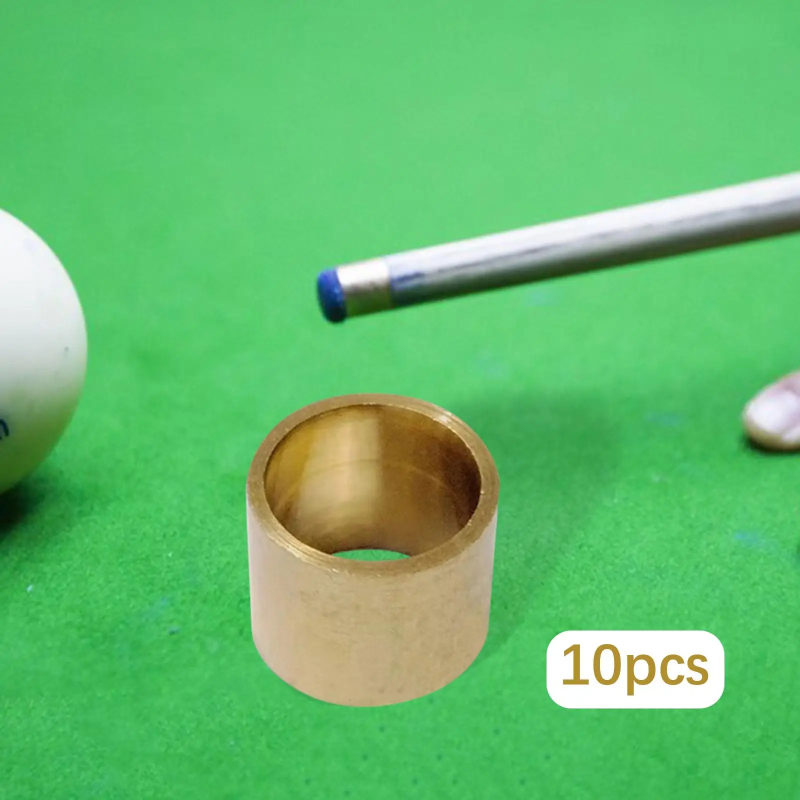 Durable Pool Cue Brass Ferrules Billiard Tip Holder Sturdy Repair Accessories for Indoor Club Game Tools
Durable Pool Cue Brass Ferrules Billiard Tip Holder Sturdy Repair Accessories for Indoor Club Game Tools