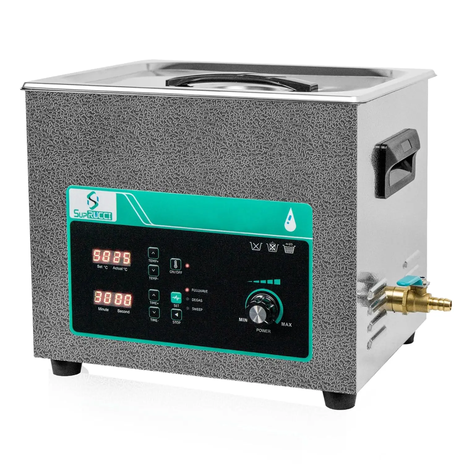 10L Adjustable Power Ultrasonic Parts Cleaner Sweep Function Clean Carburetor Metal Engine Parts Gun Oil Filter Bike Chain Gear
10L Adjustable Power Ultrasonic Parts Cleaner Sweep Function Clean Carburetor Metal Engine Parts Gun Oil Filter Bike Chain Gear