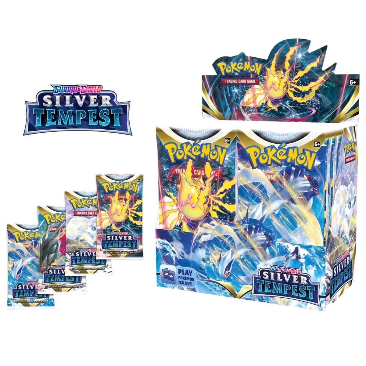 Game Collection 360PCS Pokemon Card Trading Silver Tempest Sword & Shield Booster Box English Booster Transaction Pokémon Cards
Game Collection 360PCS Pokemon Card Trading Silver Tempest Sword & Shield Booster Box English Booster Transaction Pokémon Cards