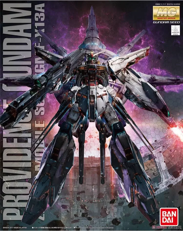 Bandai Genuine MG 1/100 ZGMF-X13A Providence Gundam Anime Action Figure Assembly Model Toys Collectible Model Ornaments
Bandai Genuine MG 1/100 ZGMF-X13A Providence Gundam Anime Action Figure Assembly Model Toys Collectible Model Ornaments
