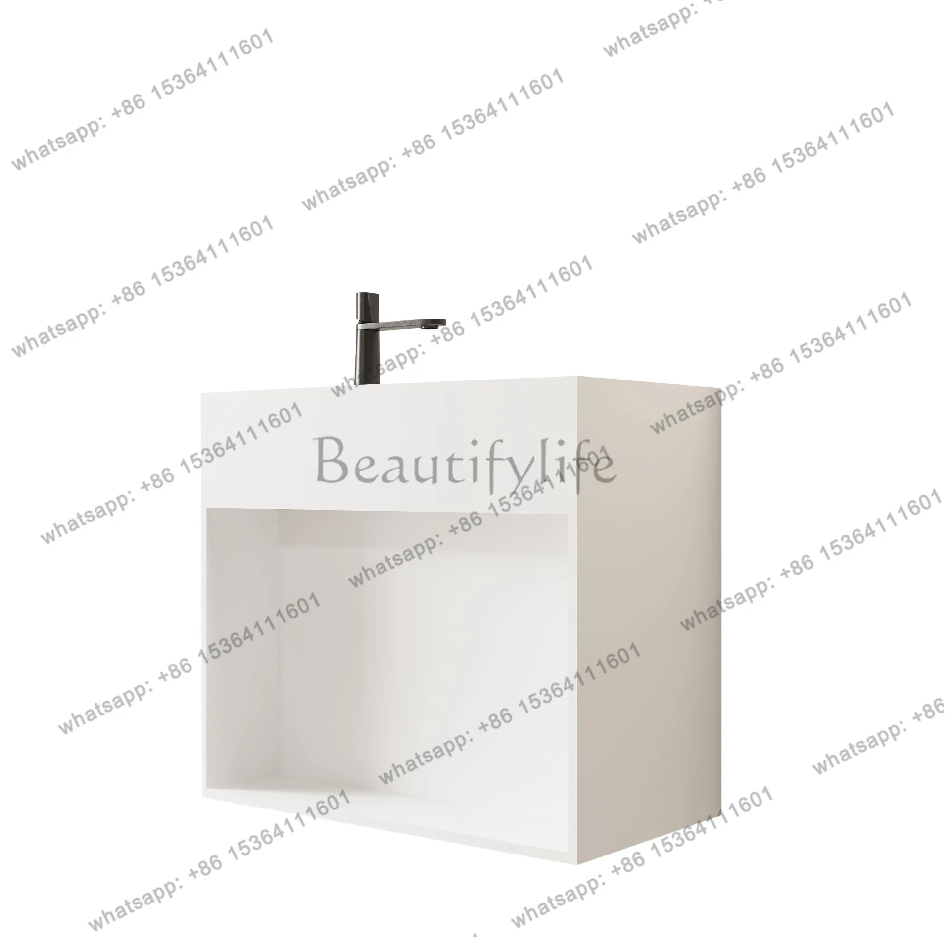 Small apartment wall-mounted storage integrated artificial stone washbasin washbasin household
Small apartment wall-mounted storage integrated artificial stone washbasin washbasin household