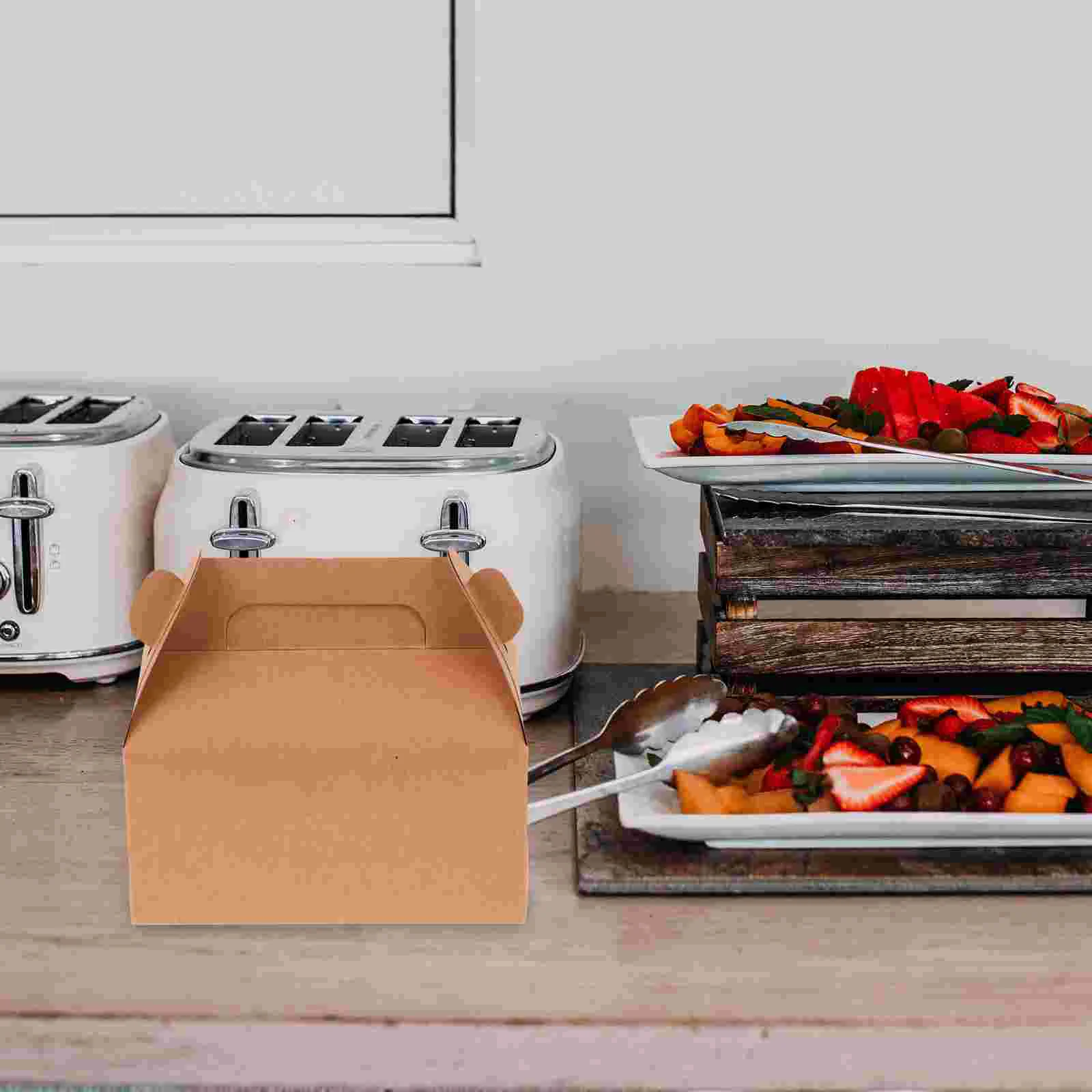 20 Pcs Mini Muffins Portable Cake Box Handed Case Paper Food Container Bread Carrier Travel
20 Pcs Mini Muffins Portable Cake Box Handed Case Paper Food Container Bread Carrier Travel