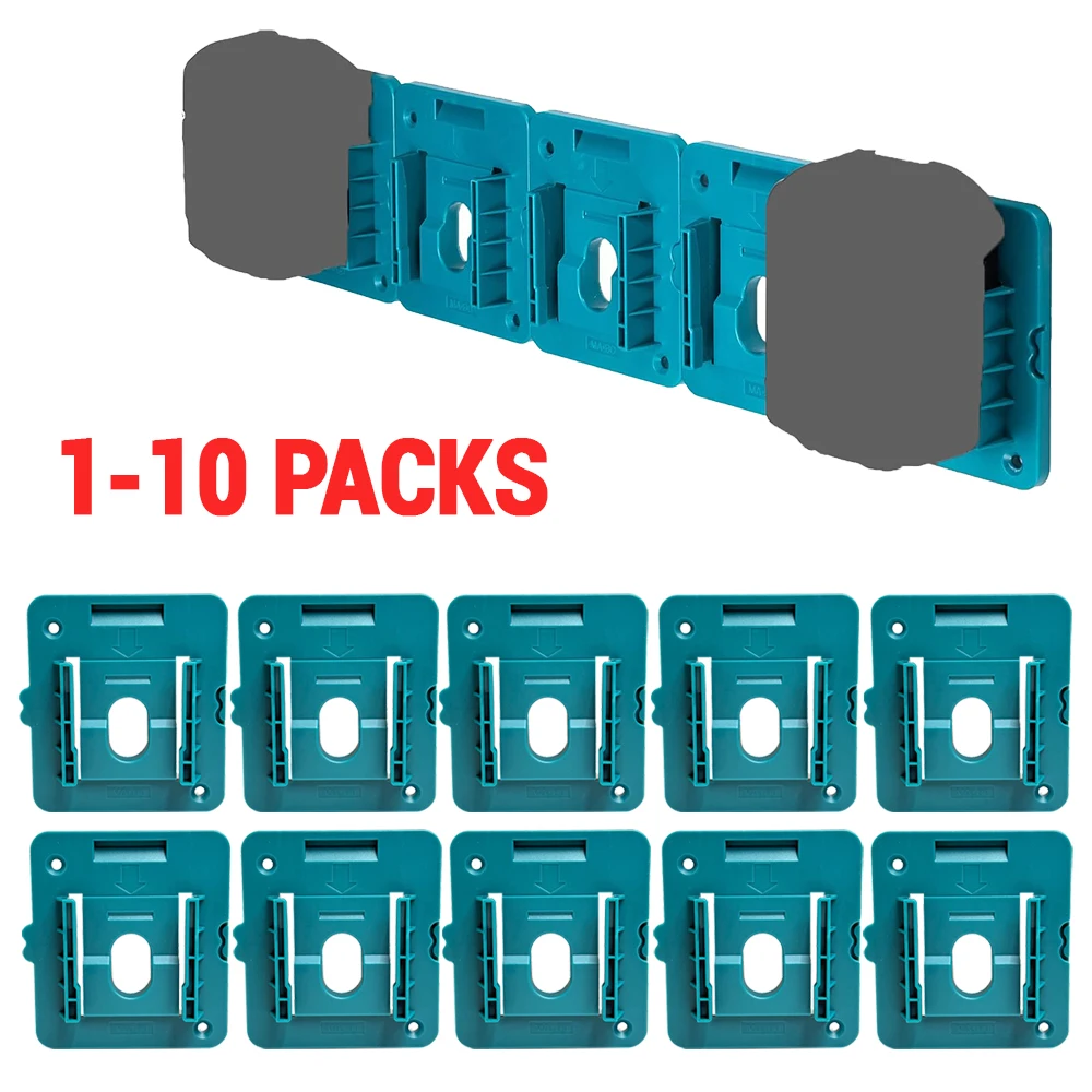 1-10 шт. настенных держателей-кронштейнов для аккумуляторов Makita 18V Li-ion, подходят для моделей Bl1860, Bl1850, Bl1840, Bl1830 (с винтами)
1-10 шт. настенных держателей-кронштейнов для аккумуляторов Makita 18V Li-ion, подходят для моделей Bl1860, Bl1850, Bl1840, Bl1830 (с винтами)