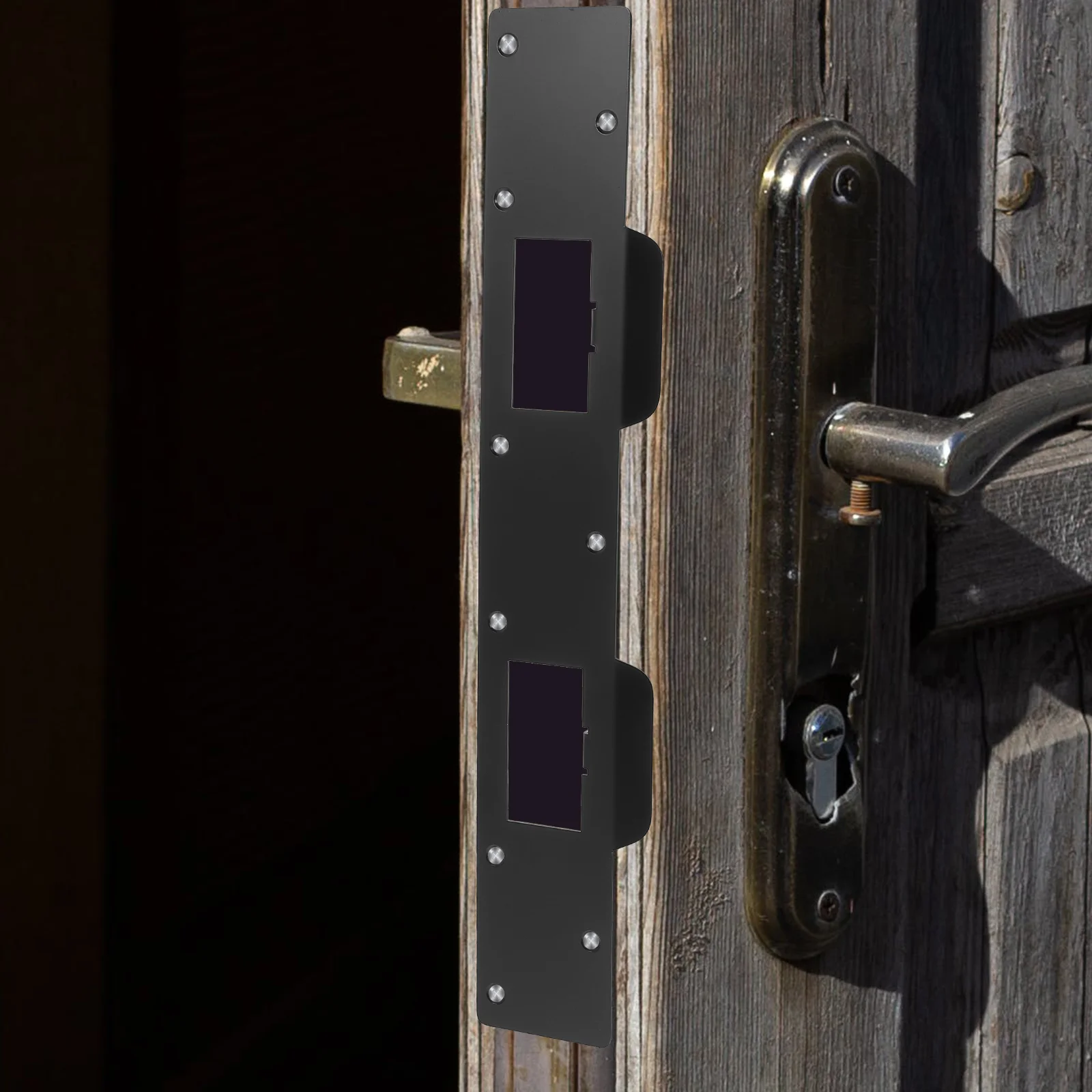 Metal Latch Plate Heavy Duty Door Lock Reinforcement Strike Plates for Doors Garage Hardware Security
Metal Latch Plate Heavy Duty Door Lock Reinforcement Strike Plates for Doors Garage Hardware Security