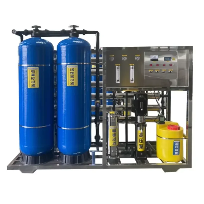Portable Mobile Reverse Osmosis PLC Water Treatment System with Filtration and RO Purifying Machine
Portable Mobile Reverse Osmosis PLC Water Treatment System with Filtration and RO Purifying Machine
