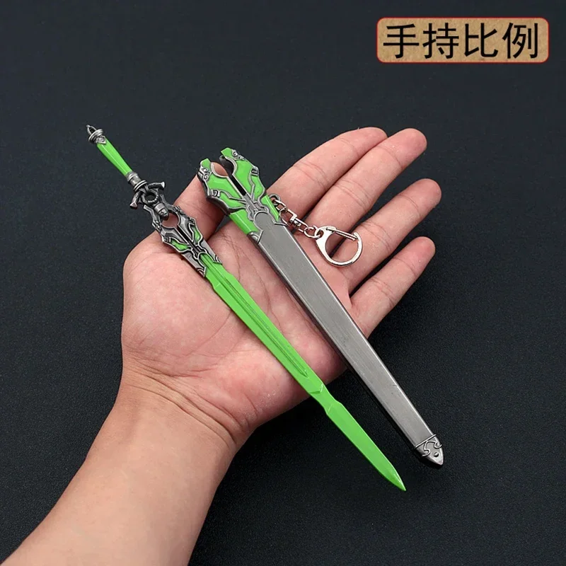 22cm Green Full Metal Sword 1/6 Replica Miniature Game Anime Peripheral Sheathed Weapon Model Boy Crafts Doll Equipment
22cm Green Full Metal Sword 1/6 Replica Miniature Game Anime Peripheral Sheathed Weapon Model Boy Crafts Doll Equipment