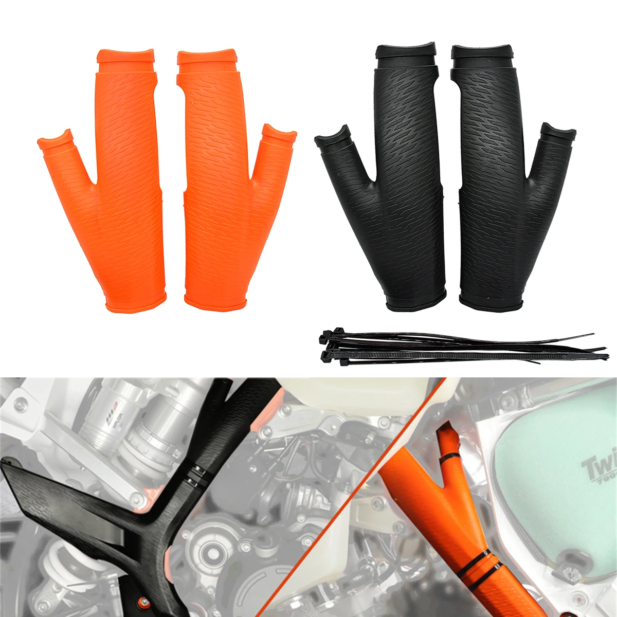 Motorcycle Plastic Frame Cover Guards Protector For KTM SX SXF XC XCF EXC EXCF 125 150 250 300 350 450 500 2019-2022 Universal
Motorcycle Plastic Frame Cover Guards Protector For KTM SX SXF XC XCF EXC EXCF 125 150 250 300 350 450 500 2019-2022 Universal