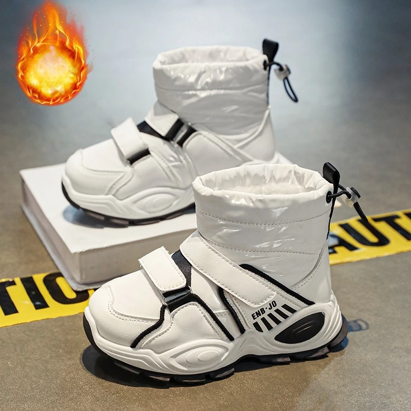 Детские зимние ботинки, зимняя теплая хлопковая обувь для детей, нескользящие непромокаемые ботильоны для мальчиков и девочек, уличные слипоны, кроссовки
Детские зимние ботинки, зимняя теплая хлопковая обувь для детей, нескользящие непромокаемые ботильоны для мальчиков и девочек, уличные слипоны, кроссовки