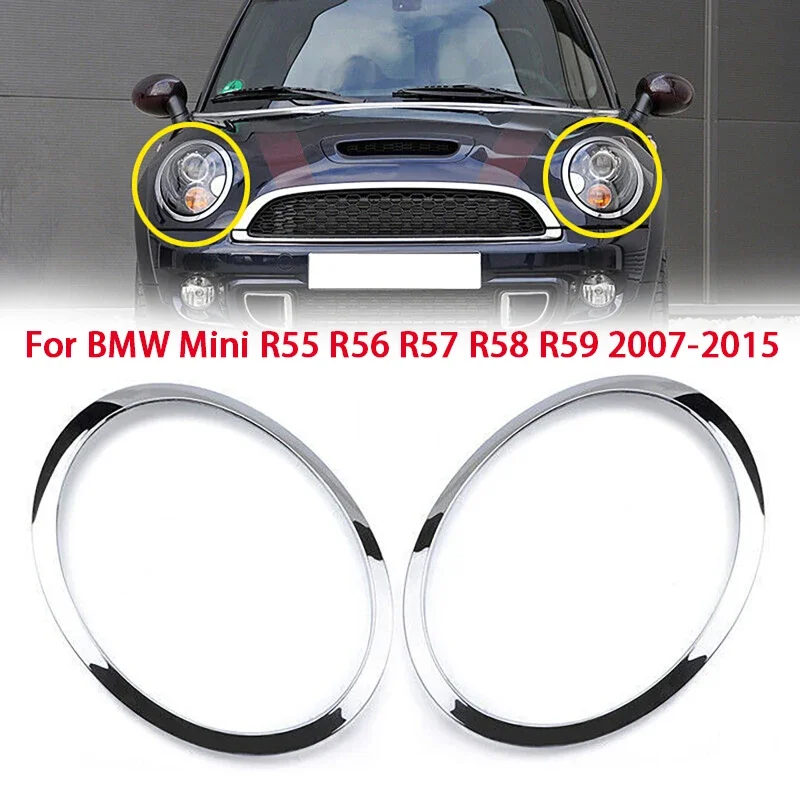 1 пара автомобильных фар, кольцо для фар, накладка для Mini Copper R55 R56 R57 R58 R59 2007-2015
1 пара автомобильных фар, кольцо для фар, накладка для Mini Copper R55 R56 R57 R58 R59 2007-2015
