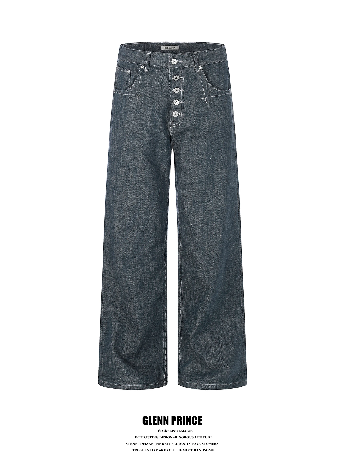 American Retro Five-Button Original Color Straight Leg Men's Jeans CleanFit Drape Versatile Long Pants Casual Loose Fit Jeans
American Retro Five-Button Original Color Straight Leg Men's Jeans CleanFit Drape Versatile Long Pants Casual Loose Fit Jeans
