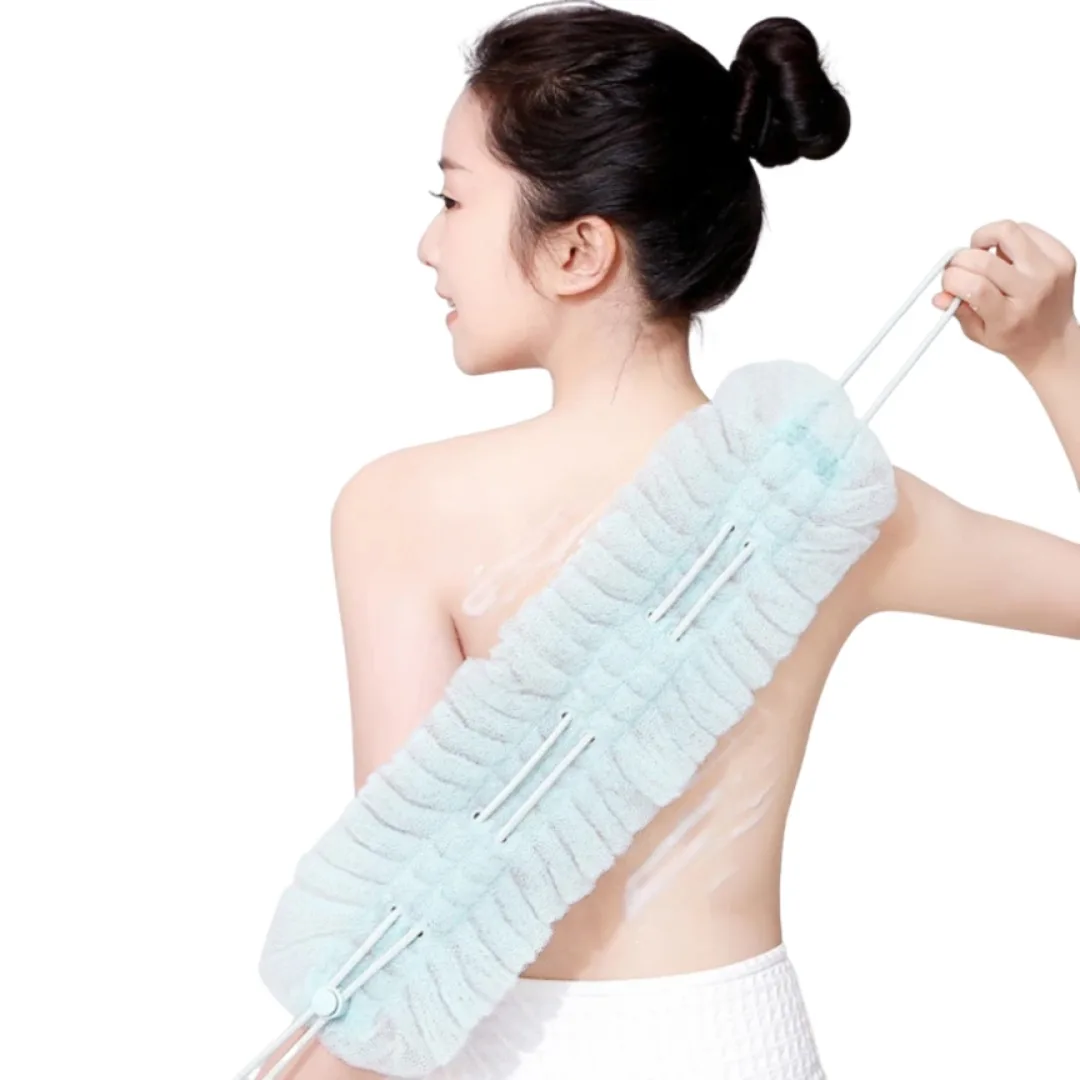 2 In 1 Back Exfoliator Rubbing Tool Stretching Bath Ball Pullback Strip Rubbing Towel Shower Scrubber for Smooth Skin Bath Tools
2 In 1 Back Exfoliator Rubbing Tool Stretching Bath Ball Pullback Strip Rubbing Towel Shower Scrubber for Smooth Skin Bath Tools