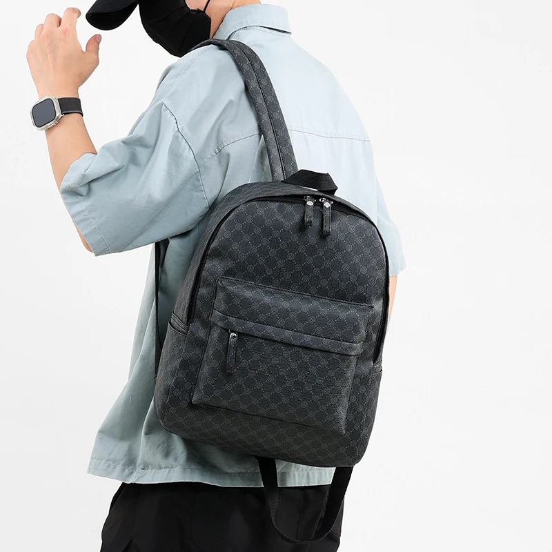 New men's printed pu leather backpack Multifunction 15.6 inch Laptop Backpacks School Bag Travel bag Mochila SAC 백팩
New men's printed pu leather backpack Multifunction 15.6 inch Laptop Backpacks School Bag Travel bag Mochila SAC 백팩