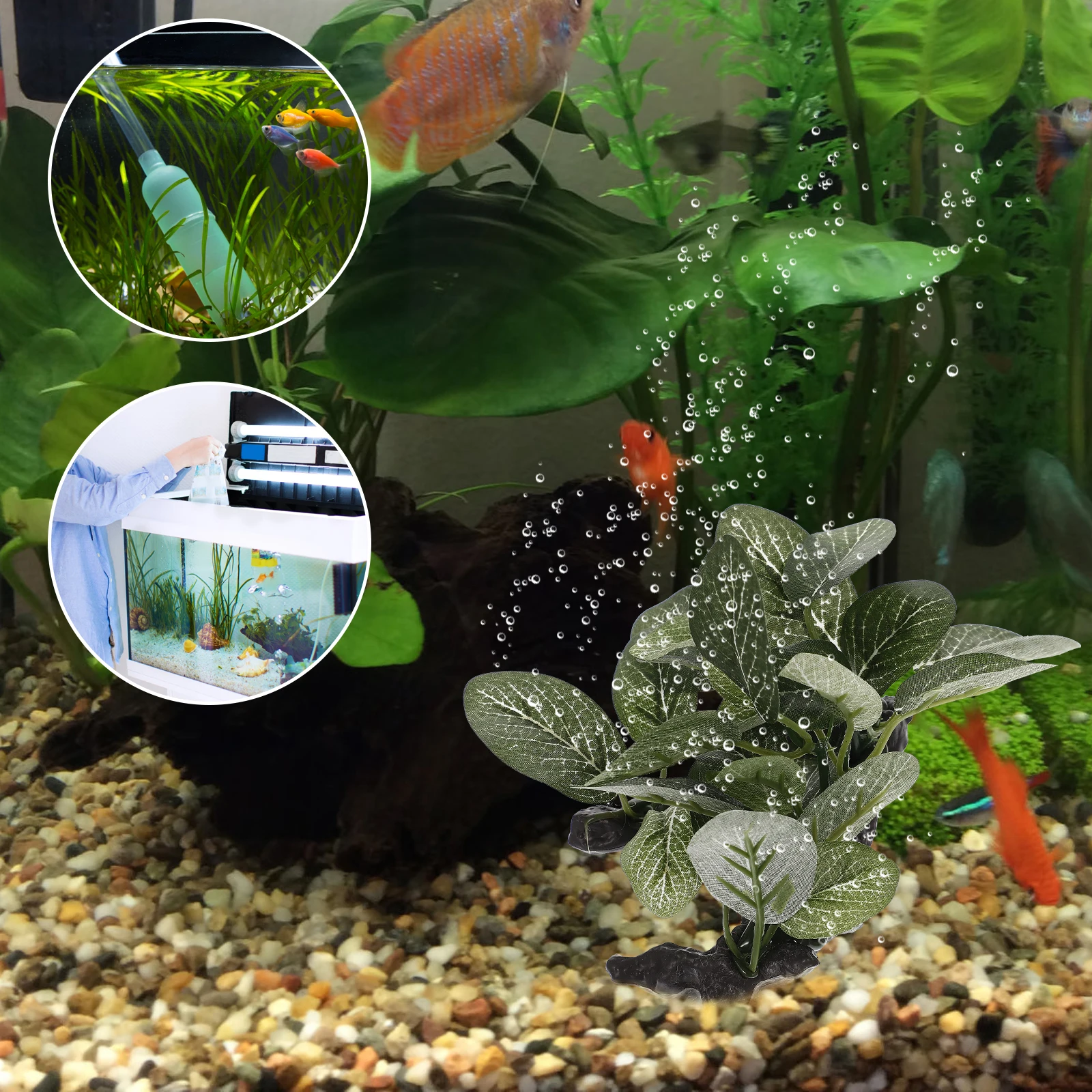 Compact Aquarium Decor Realistic Fake Plant Fish Tank Accessories Plastic Aquarium Plant Desktop Fish Tank Decor Small
Compact Aquarium Decor Realistic Fake Plant Fish Tank Accessories Plastic Aquarium Plant Desktop Fish Tank Decor Small
