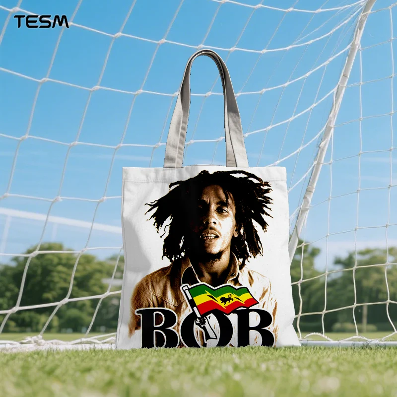 Tesm High - Quality Durable Bob Marley Portrait - Printed Trendy Canvas Tote Bag For Festival And Party
Tesm High - Quality Durable Bob Marley Portrait - Printed Trendy Canvas Tote Bag For Festival And Party