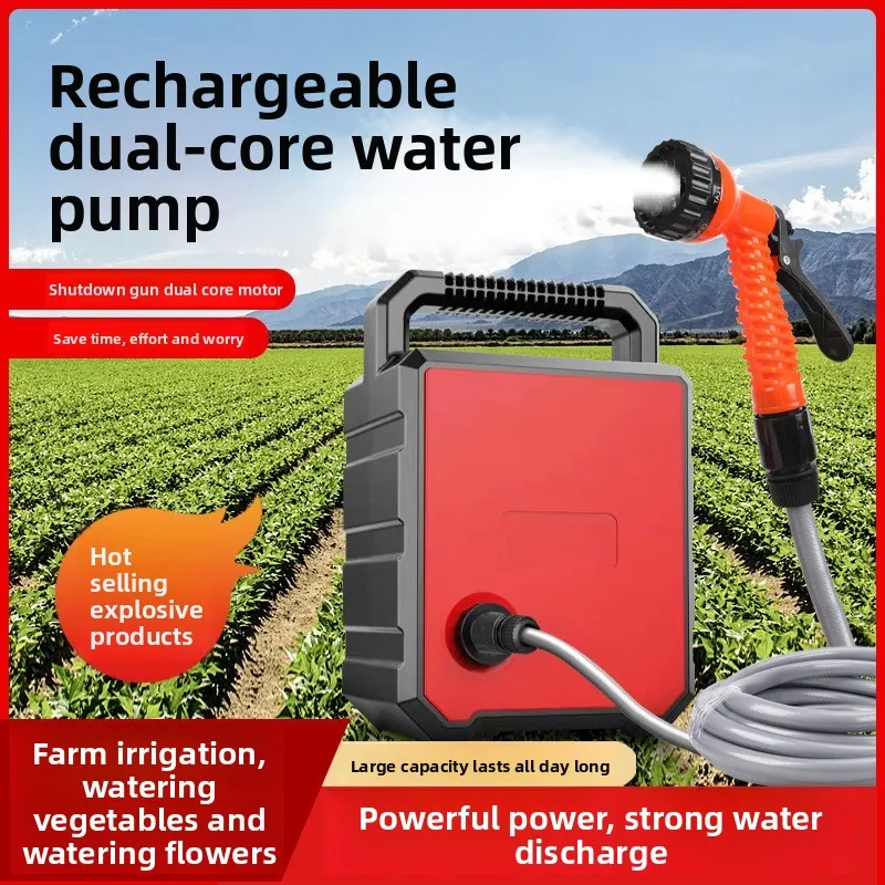 Перезаряжаемый портативный водяной насос с литиевой батареей, мощный всасывающий насос, самовсасывающий насос для наружного сада, сельскохозяйственных угодий
Перезаряжаемый портативный водяной насос с литиевой батареей, мощный всасывающий насос, самовсасывающий насос для наружного сада, сельскохозяйственных угодий