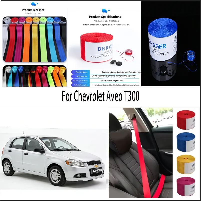 For Chevrolet Aveo T300 Car Seat Belt Seatbelt Webbing Lap Retractable Safety Strap 48MM
For Chevrolet Aveo T300 Car Seat Belt Seatbelt Webbing Lap Retractable Safety Strap 48MM