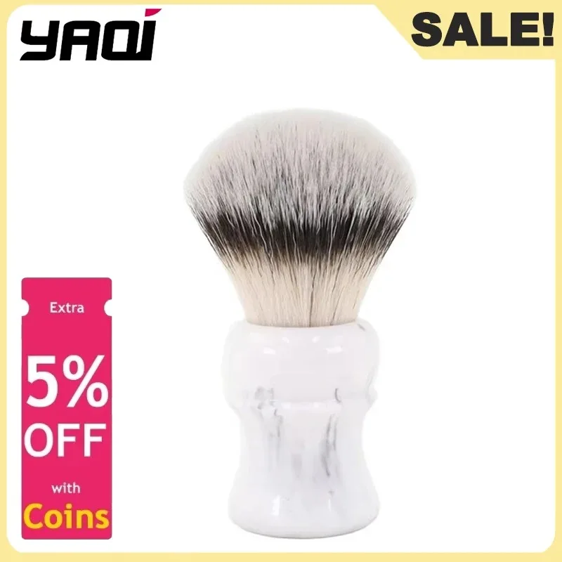 Yaqi Vintage White Marble Everest 24mm Synthetic Hair Portable Travel Mens Wet Shaving Brush Minimalism Durability Shave Brush
Yaqi Vintage White Marble Everest 24mm Synthetic Hair Portable Travel Mens Wet Shaving Brush Minimalism Durability Shave Brush
