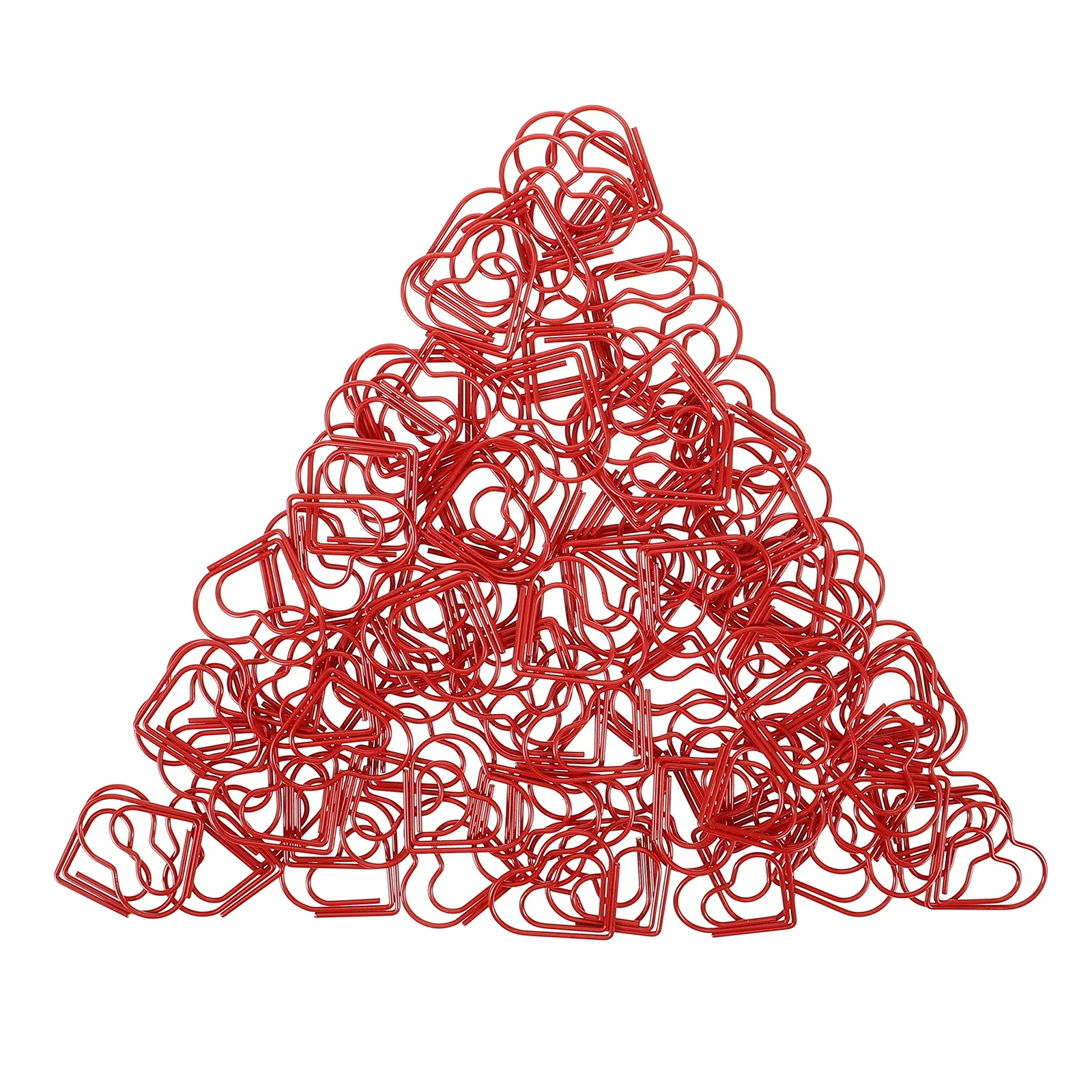 100pcs Heart Paper Clips Office Supplies Home Heart Paperclips School Use Metal Nonskid Smooth Corrosion Resistant
100pcs Heart Paper Clips Office Supplies Home Heart Paperclips School Use Metal Nonskid Smooth Corrosion Resistant