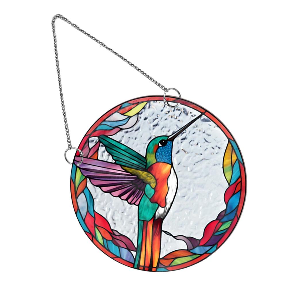 Acrylic Bird Sun Catcher Hanging Decor Three Dimensional nament Sculpture Iron Chain Decorative Window Pendant
Acrylic Bird Sun Catcher Hanging Decor Three Dimensional nament Sculpture Iron Chain Decorative Window Pendant