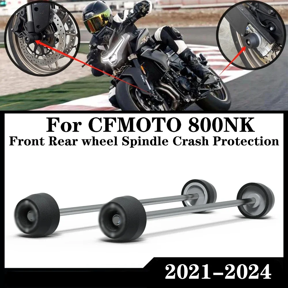 Motorcycle Front & Rear Axle Fork Crash Sliders Wheel Protection For CFMOTO 800NK 800MT CF MOTO 800MT 800NK 2021- 2024
Motorcycle Front & Rear Axle Fork Crash Sliders Wheel Protection For CFMOTO 800NK 800MT CF MOTO 800MT 800NK 2021- 2024