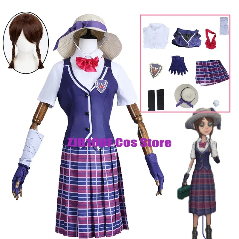 Game Identity V Cosplay Gardener Emma Woods Cosplay Costume Uniform Vest SKIRTS Wig Set Hallween Party New Outfit for Women
Game Identity V Cosplay Gardener Emma Woods Cosplay Costume Uniform Vest SKIRTS Wig Set Hallween Party New Outfit for Women