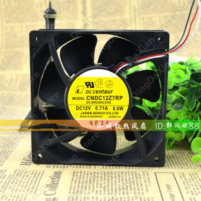 l 1PCS For SERVO CNDC12Z7RP | DC12V 0.71A 8.6W Mute Industrial Chassis Fan 120×120×25mm 12CM
l 1PCS For SERVO CNDC12Z7RP | DC12V 0.71A 8.6W Mute Industrial Chassis Fan 120×120×25mm 12CM
