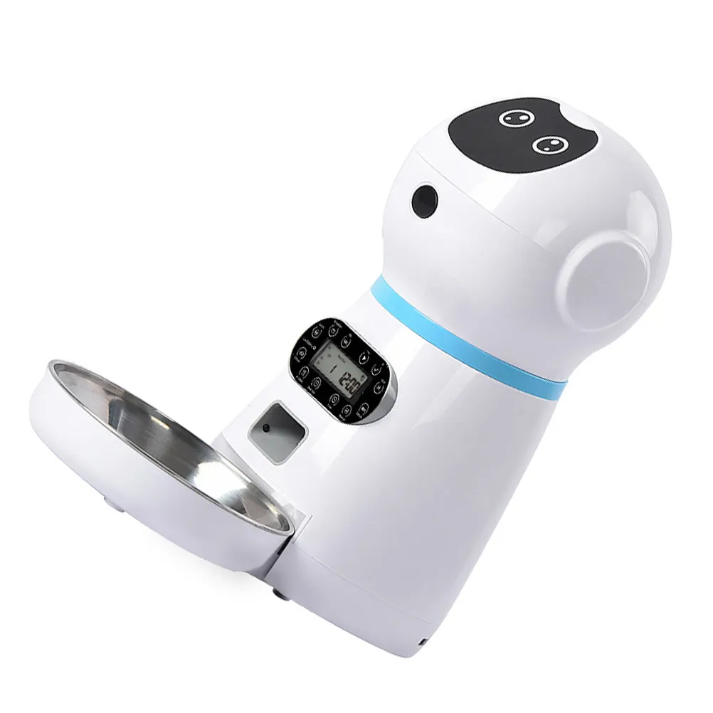1Set Intelligent Pet Feeder Automatic Cat Feeder USB Timed Food Dispenser Large Capacity Digital Timer Smart Feeding Bowl
1Set Intelligent Pet Feeder Automatic Cat Feeder USB Timed Food Dispenser Large Capacity Digital Timer Smart Feeding Bowl