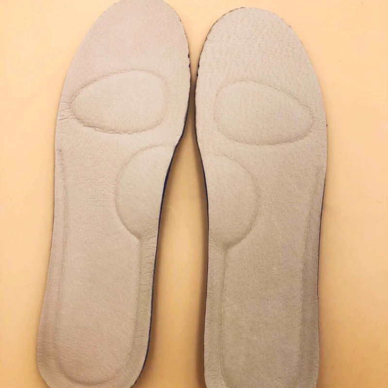 New Upgraded Version of High Elasticity Latex Insole, Comfortable Real Leather Shoe Pad, Odorless Feet
New Upgraded Version of High Elasticity Latex Insole, Comfortable Real Leather Shoe Pad, Odorless Feet