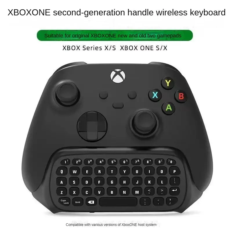 Gamepad External Keyboard For Xbox Series S/X/One/One S X Wireless Chatpad Gaming Keypad w USB Receiver With 3.5mm Audio Jack
Gamepad External Keyboard For Xbox Series S/X/One/One S X Wireless Chatpad Gaming Keypad w USB Receiver With 3.5mm Audio Jack