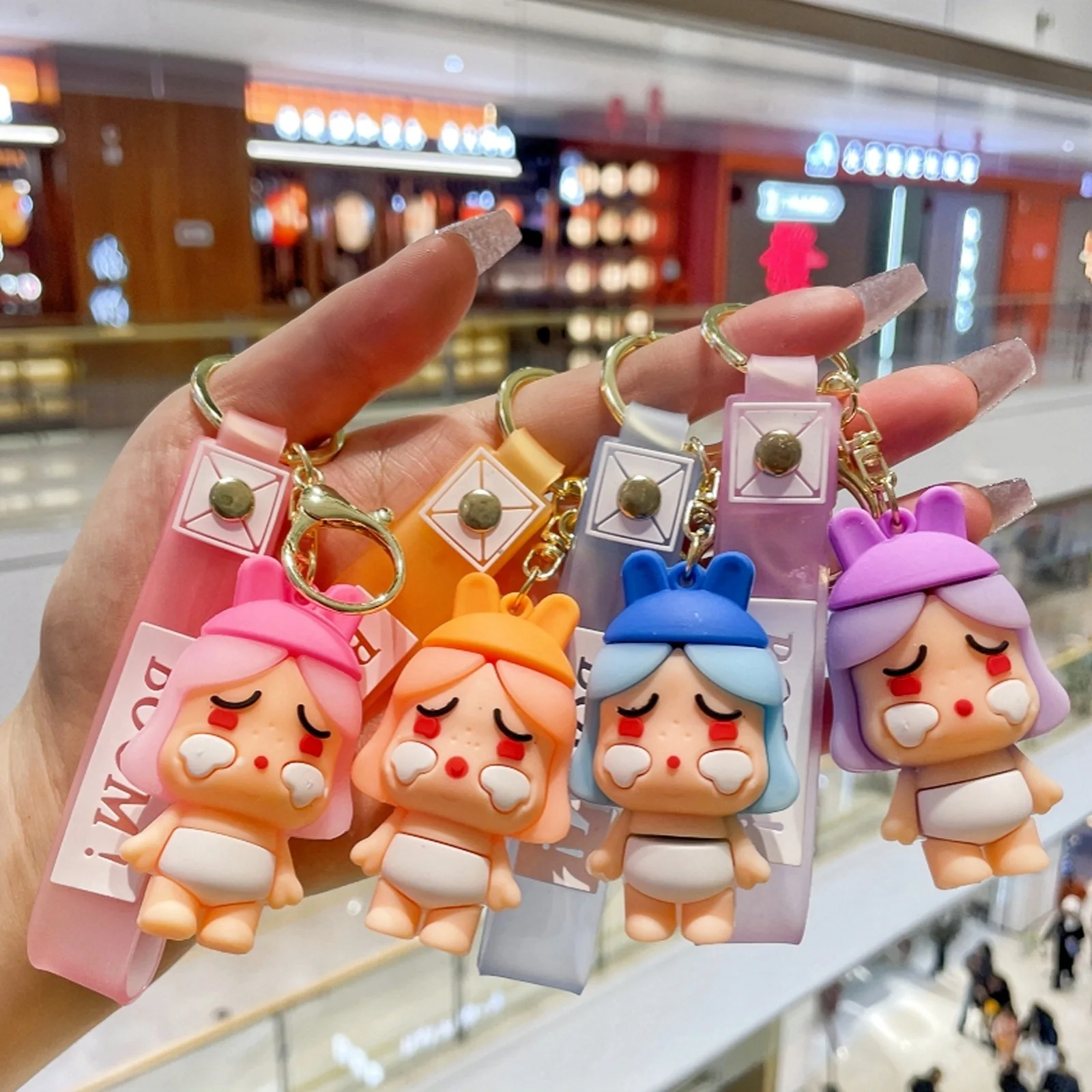 Crybaby keychain kawaii doll pendant car bag key chain accessories cartoon gifts
Crybaby keychain kawaii doll pendant car bag key chain accessories cartoon gifts