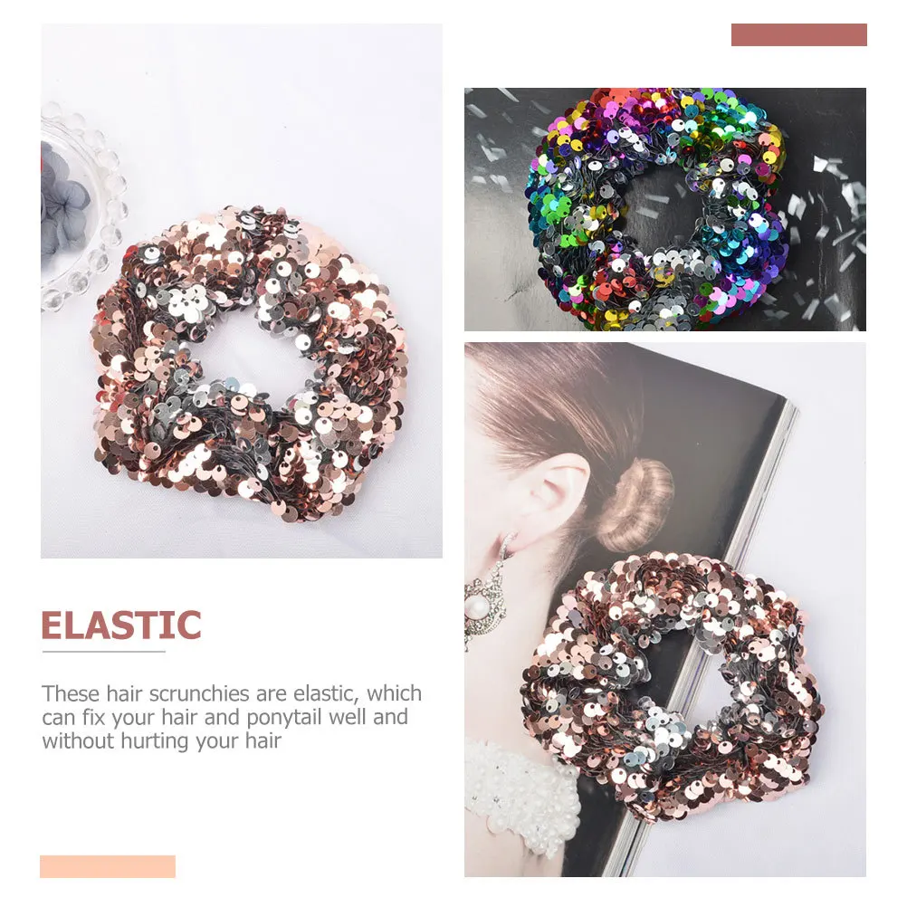 6Pcs Glitter Hair Scrunchies for Women High Elasticity Hair Bands No Slip Ponytail Holders Cute Stylish Daily Wear
6Pcs Glitter Hair Scrunchies for Women High Elasticity Hair Bands No Slip Ponytail Holders Cute Stylish Daily Wear