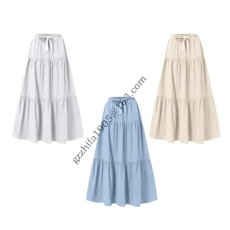 Elegant Women's High Waist Flared Maxi Skirt Casual Long Skirt for Summer Outfits and Evening Gatherings .A5KE
Elegant Women's High Waist Flared Maxi Skirt Casual Long Skirt for Summer Outfits and Evening Gatherings .A5KE